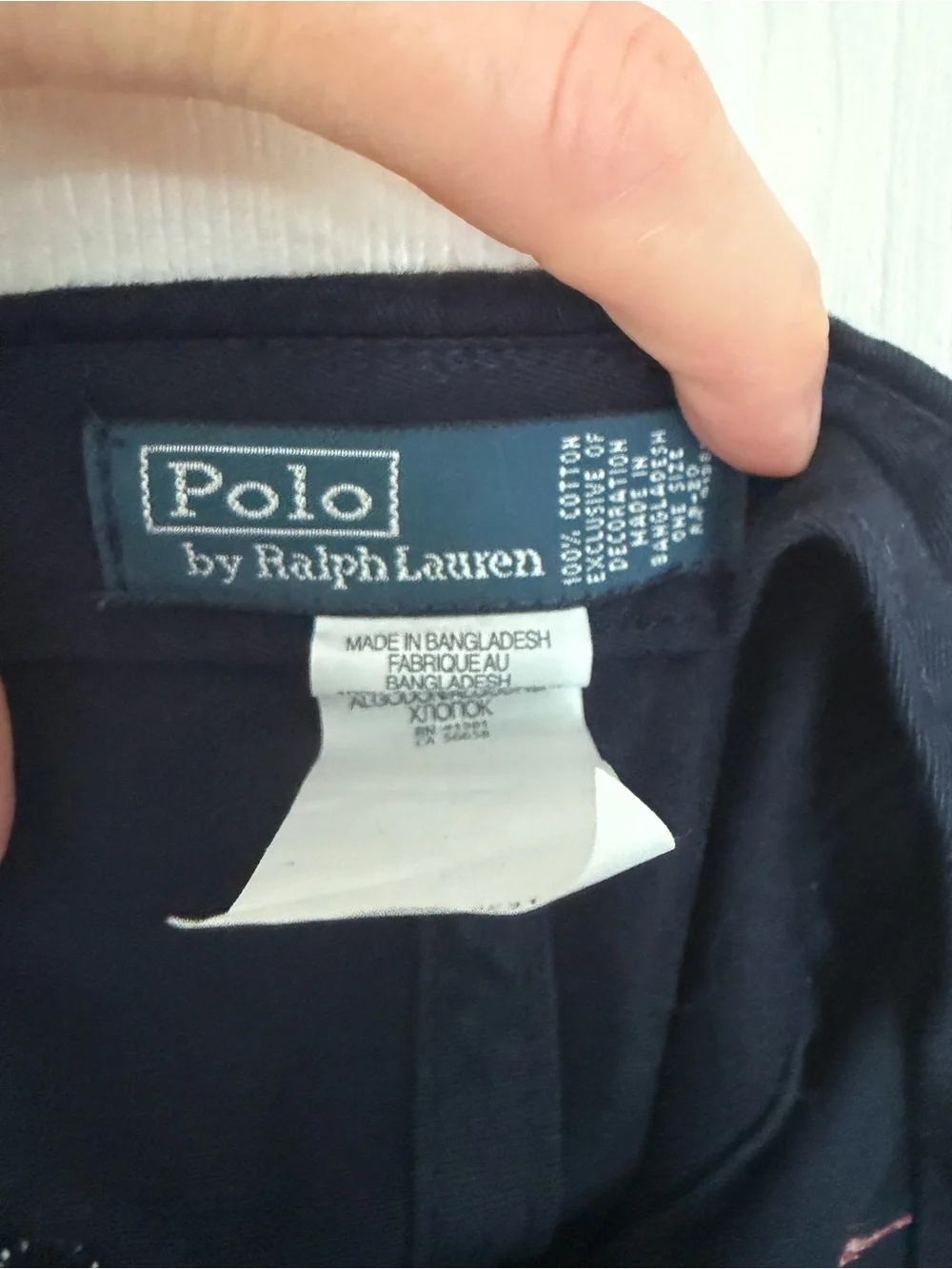 Ralph Lauren Kids Navy Cap with USA Patch